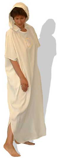 Scarab Hooded Caftan